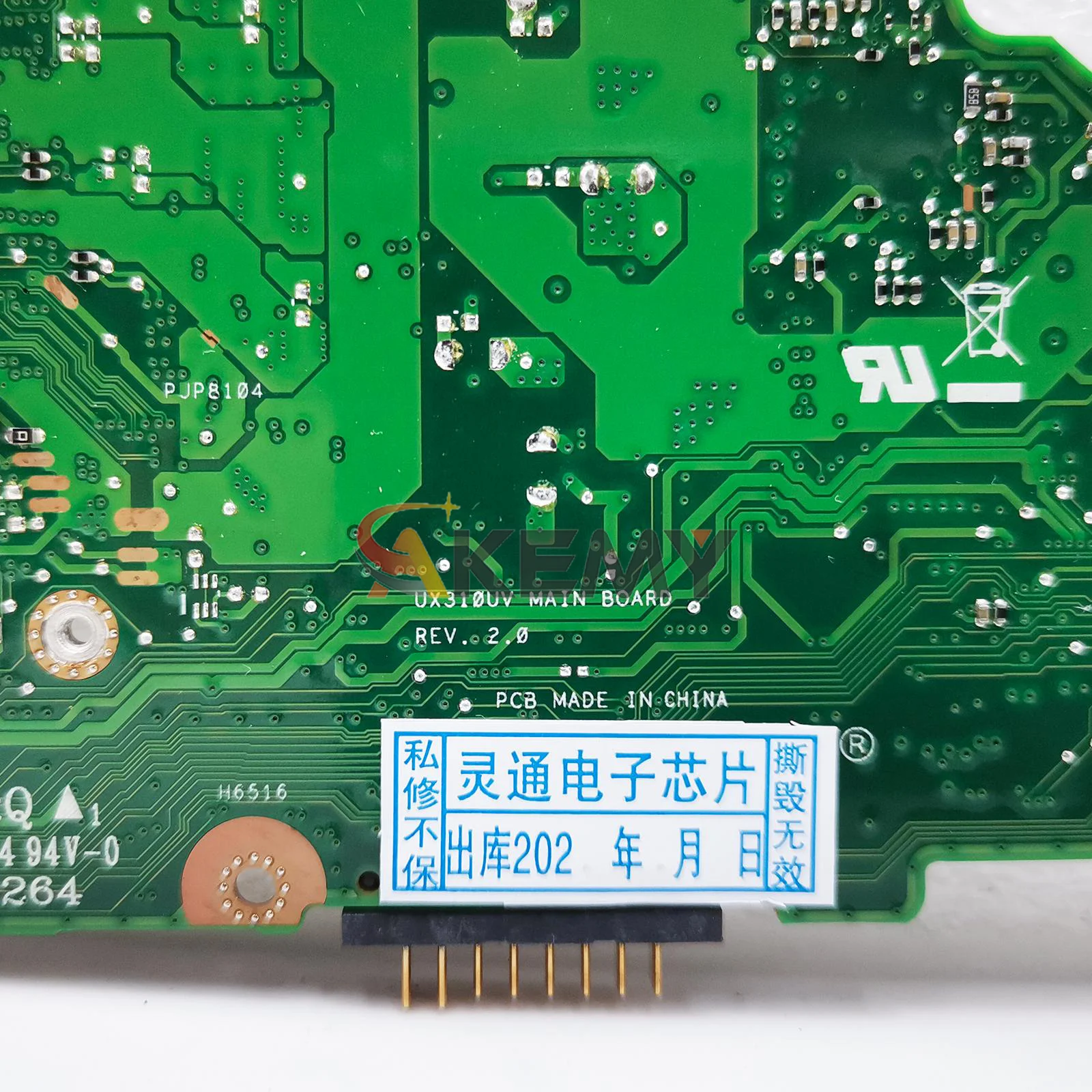 ASUS UX410UQR UX410UQK RX410 UX410UQ UX410UV U4000U UX410UFR UX410UAK 메인 보드 (I3 I5 I7 CPU 포함) 용 UX410UA 노트북 마더 보드