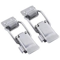 2 Pcs Adjustable Spring Buckle Quick release Lever Latch Clamp Stainless Steel Heavy Duty Toggle Bolt Clamps For