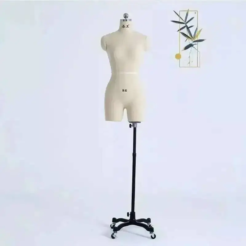Mannequins Legs Mannequin Sewing Cover Dress Linen Bust Women's Stand Body Pinned Dressmaker with for Clothing Display Design Gm