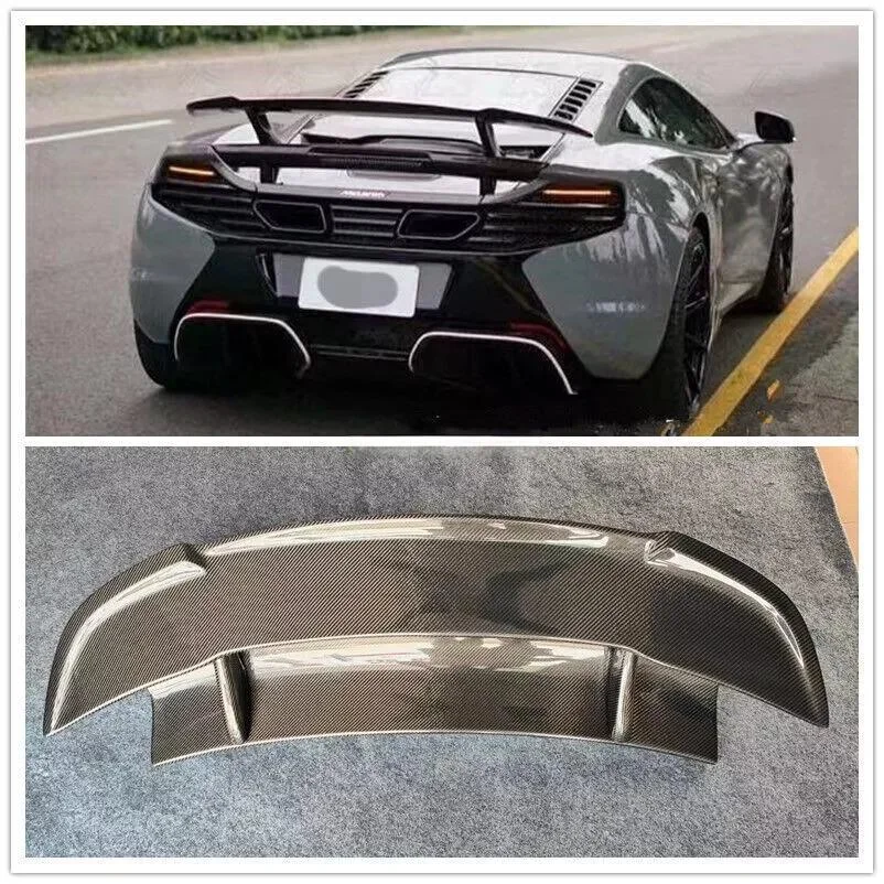 

ПОДХОДИТ ДЛЯ MCLAREN MP4-12C 650S DM СТИЛЬ НАСТОЯЩИЙ Углеродное ВОЛОКОННОЕ КРЫЛО СПОЙЛЕР ЗАДНЕГО БАГАЖНИКА