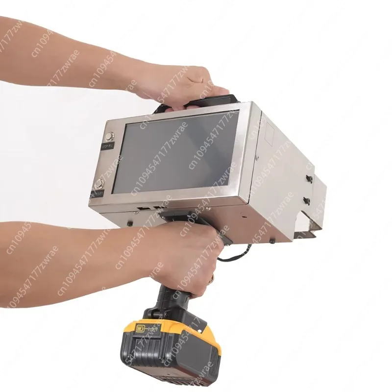 Portable Vehicle Chassis Number LCD Control Motorized Pneumatic Handheld Electric Dot Peen Engraving Machine Semi-Automatic