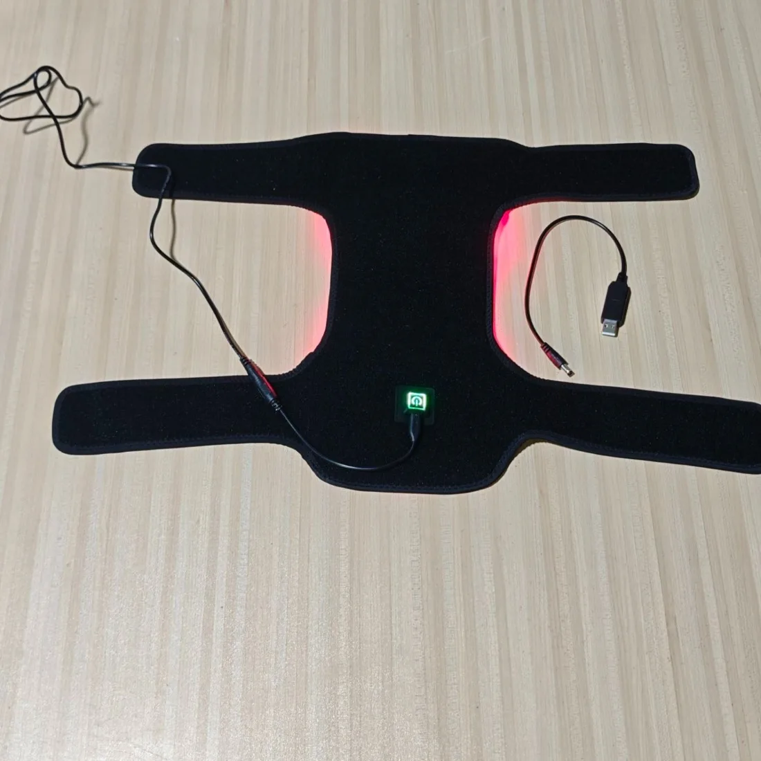 

Infrared Red Light Therapy Belt Knee Pain Relief Pad Portable for Body Muscle Relaxation Home Use