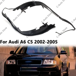 Front Headlight Seal Cover Trim Ring For Audi A6 C5 2002 2003 2004 2005 Facelift 4B0941191A 4B0941192A Car-styling