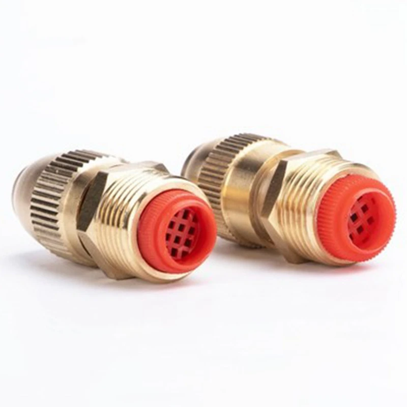 20Pcs 1/2 Inch Adjustable Sprinkler Middle Distance Sprinkler Brass Nozzle Garden Lawn Irrigation Watering Fittings