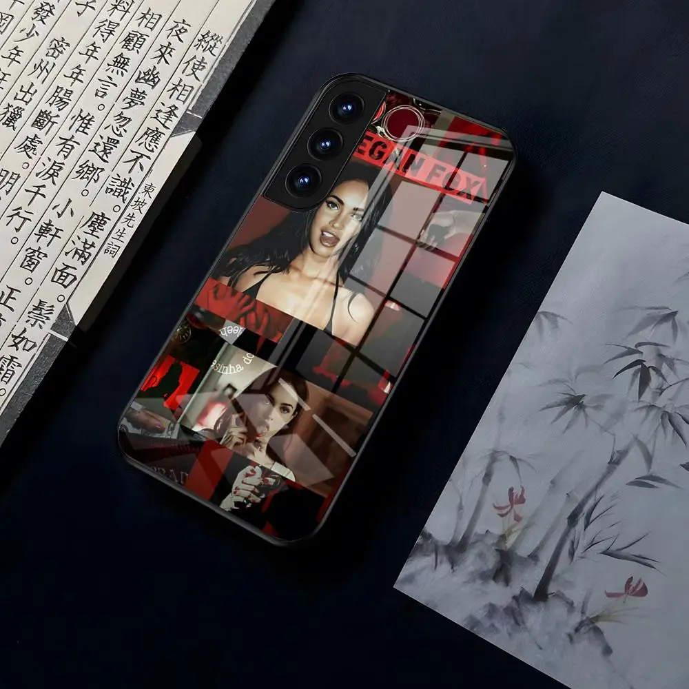 Megan Fox Phone Case For OPPO A 55 54 One Plus 8T 92s A93s A94 95 8 9 7 Pro FindX3 X5PRO RENO4 RENO7 Reno4se 5F 6Z Glass Cover