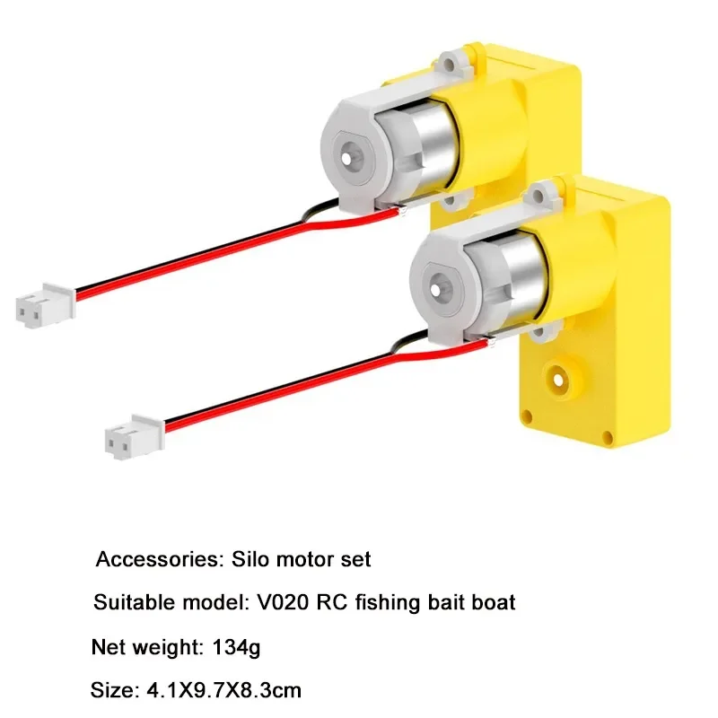 VWVIVIDWORLD V020 RC fishing bait boatOriginal Accessories Model Steering Gear Motor Indicator Light