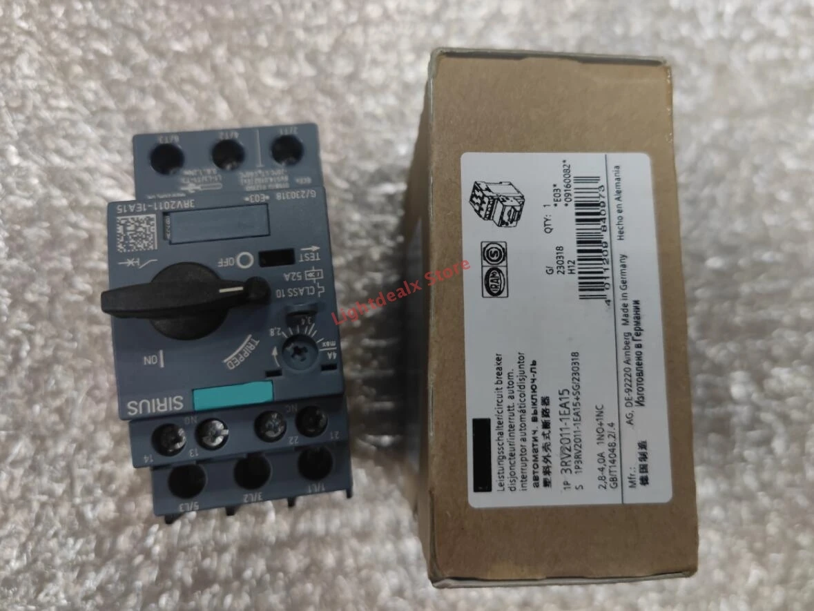 1PCS New Fast Shipping 3RV2011-1EA15 Original 3RV20111EA15 PLC Module Brand In Box 3RV2011 1EA15