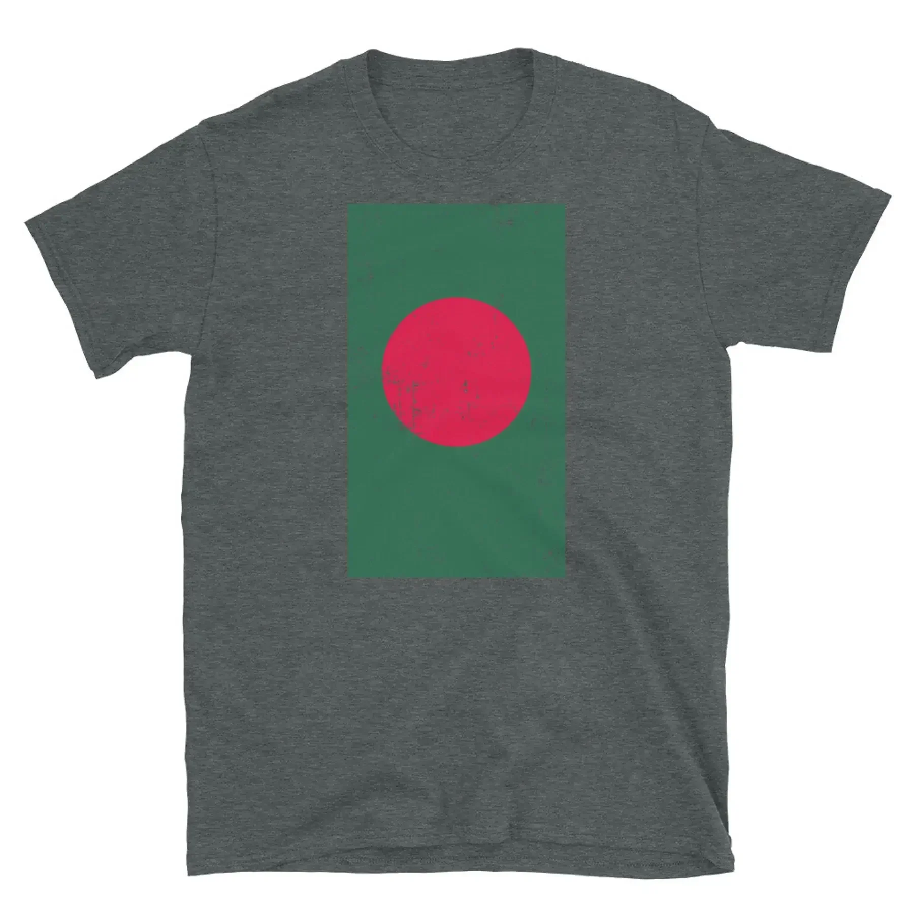 Camiseta Unisex de Manga Corta con Bandera de Bangladesh, Sudeste Asiático, Dhaka