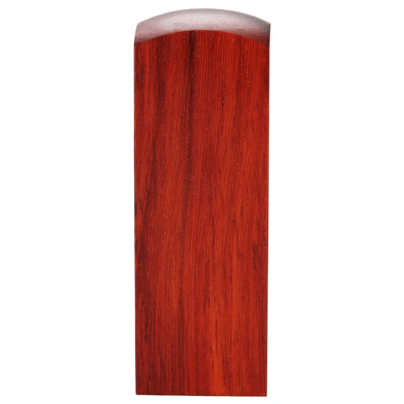 DIY Red Sandalwood Blank Name Stamps Wood Material Practice Stamp Seal Calligraphy Chinese Painting Square Name Stamps Wholesale