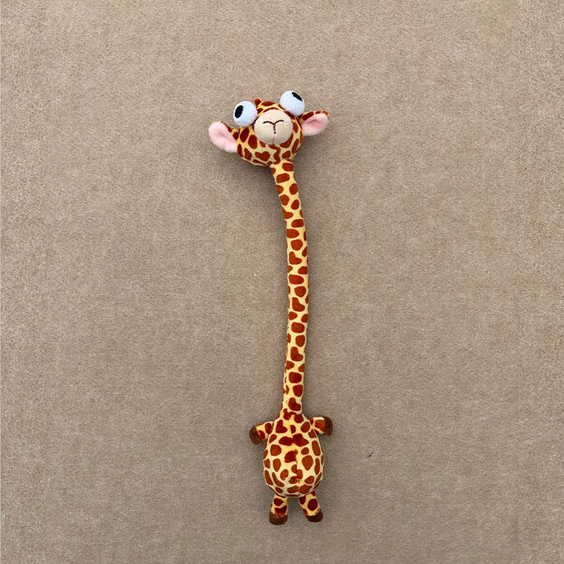 

Chinese zodiac figurines - funny little animal with a long neck plush toy
