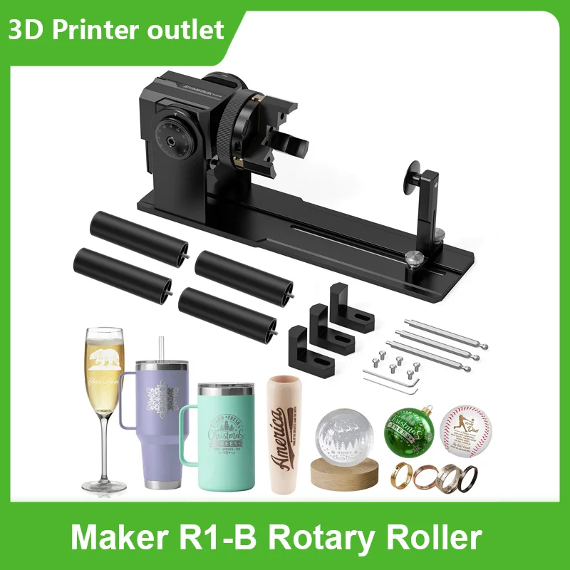 AtomStack Rotary Roller Laser Engraver: My Real-World Experience With the R1 on an A12 Pro