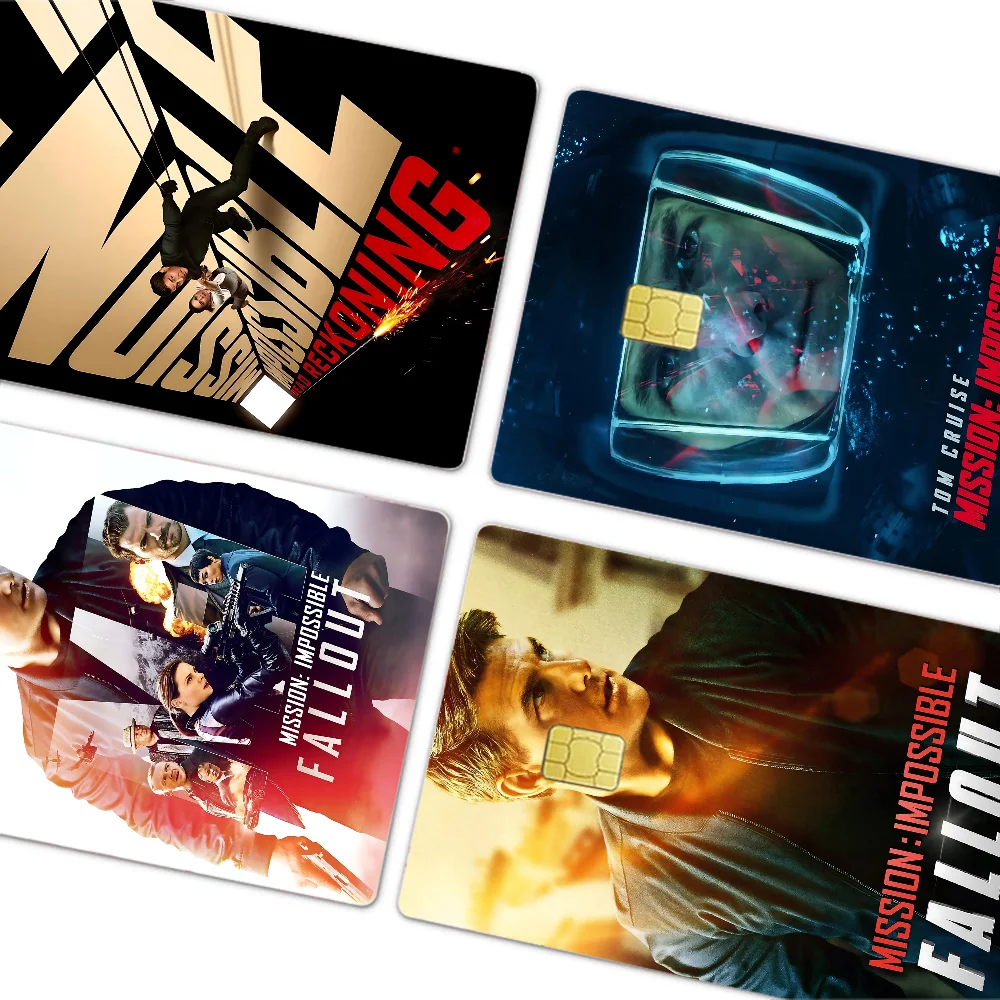 

The Mission Classic Film Anmie Sticker Film Skin Cover For Credit Card Debit Bank Card Front