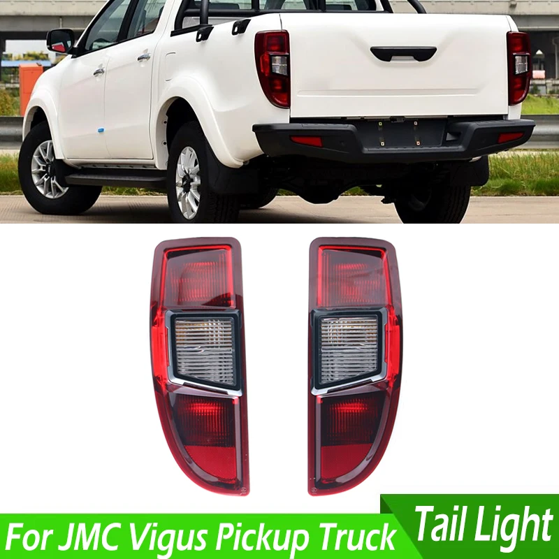 

For JMC Vigus Pickup Truck For Jiangling Yuhu LED Car Rear Bumper Tail Lamp Tail Light Reversing Brake Lamp Back Light With Bulb
