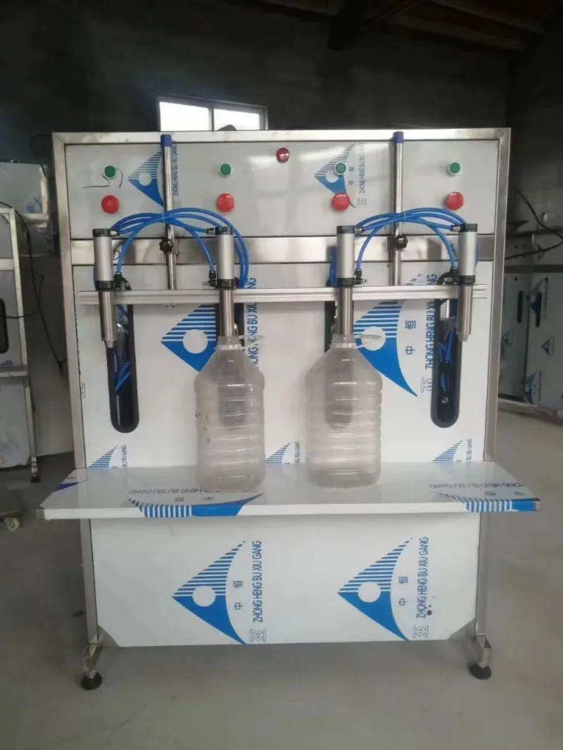 

2026 Factory Direct SalesSemi-Automatic Filling Machine Self-Fluid Quantitative Filling Dual-Head Pneumatic Filling Equipment