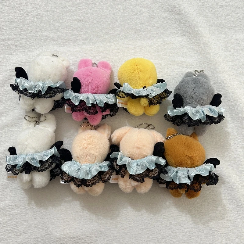 أفخم دمية المفاتيح Skzoo الضالة الاطفال أفخم الكرتون محشوة دمية على شكل حيوان قلادة على ظهره لعبة قلادة غرفة الديكور هدية #2