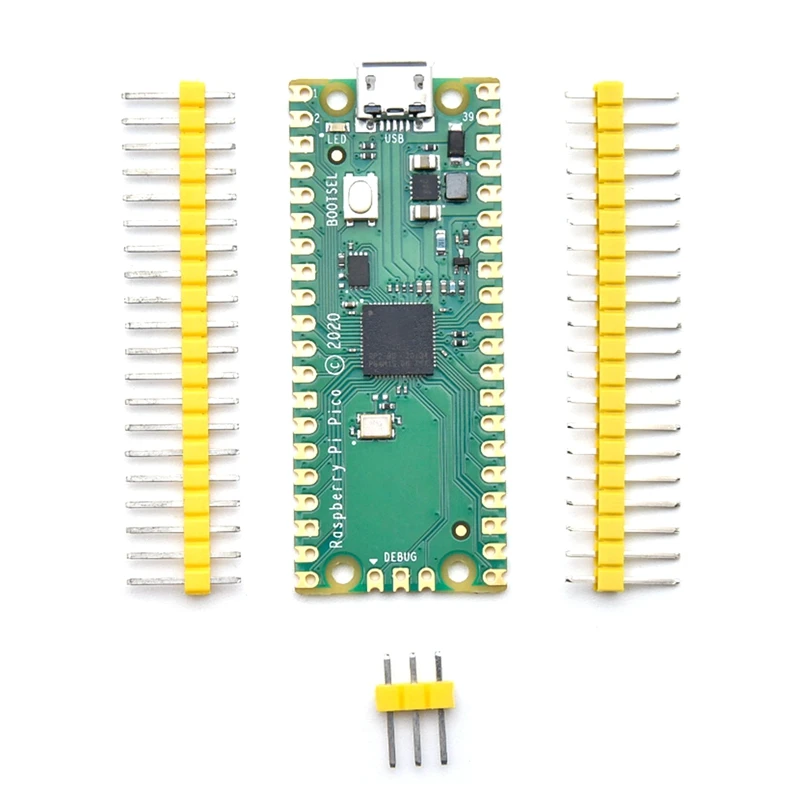 

Для материнской платы Raspberry Pi Pico с чипом RP2040, Двухъядерный ARM Cortex M0 + двухъядерный процессор, макетная плата