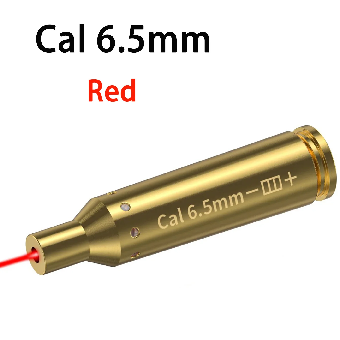 

Tactical 6.5mm Red Green Dot Laser Boresighter Brass Bullet Rifle Scope Accurate Calibration Shoot Accessories Precision Rifle