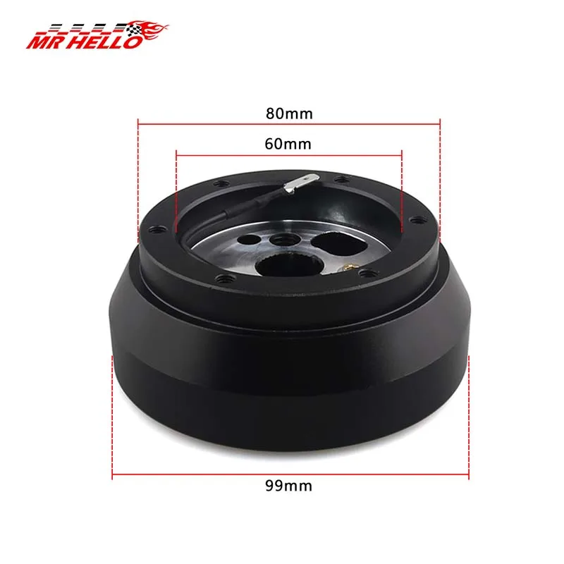 سباق عجلة توجيه سيارة مهايئ توزيع الإفراج السريع عدة ل جيب لشروليه ل دودج لجنرال موتورز ل بويك 170H #2