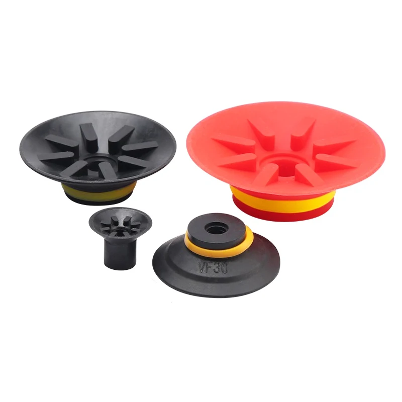 VF Series Manipulator Silicone Vacuum Suction Cup VF15/20/25/30/40/50 Industrial Pneumatic Components Accessories