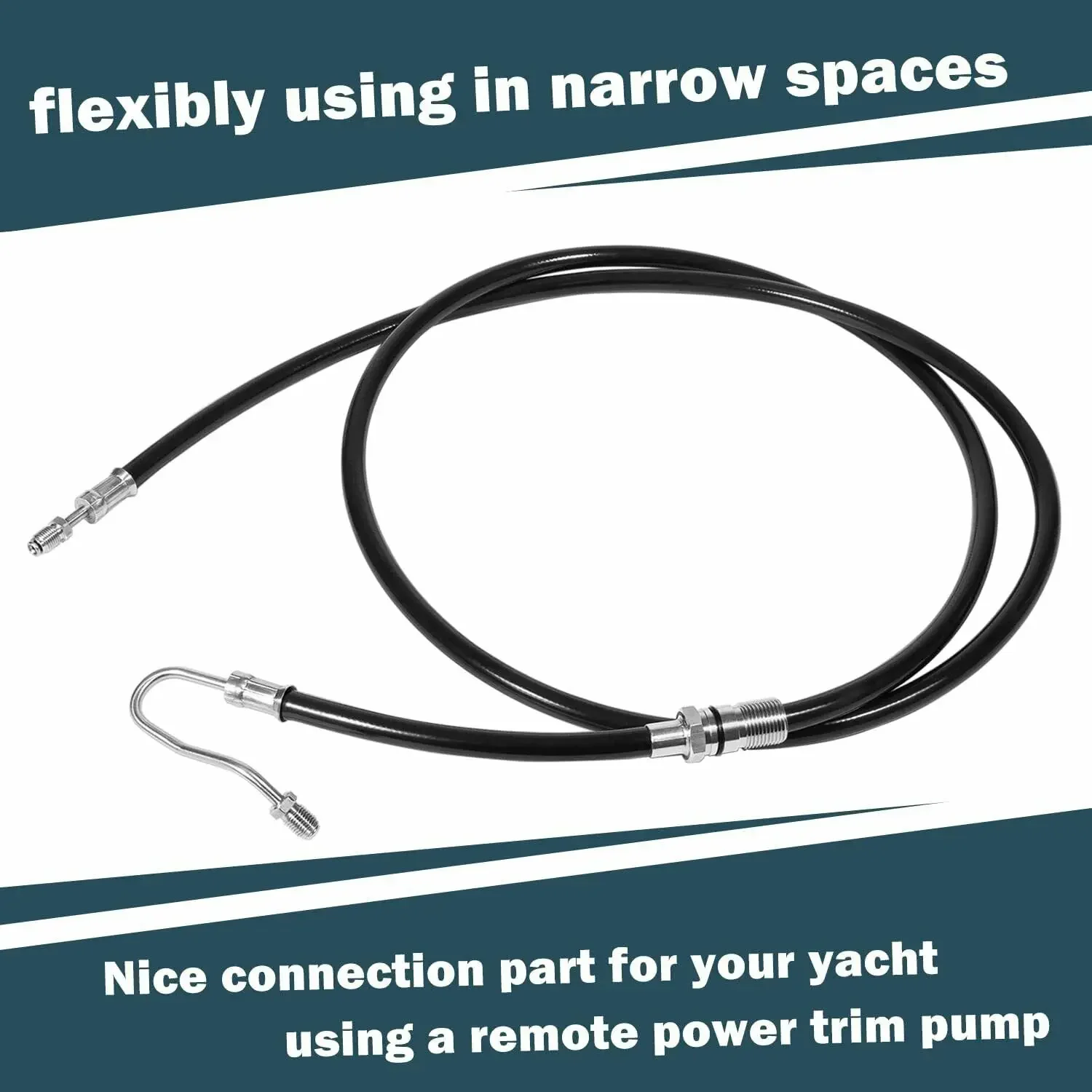 Cuhang Qian Hose Powertrim For Volvo Penta DPH DPR Sterndrives Replaces 21721548 3809559