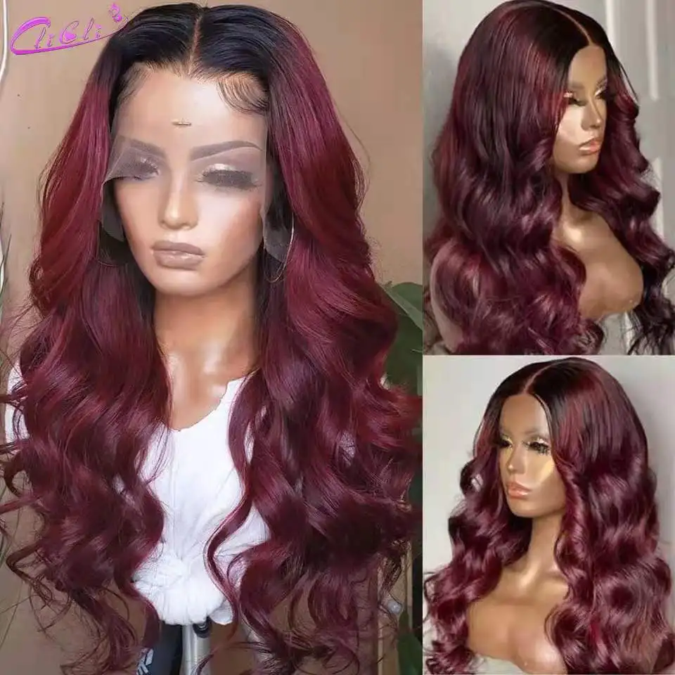 1B/27 Ombre Human Hair Wig On Sale Clearance Body Wave HD Lace Front Wigs For Women Honey Blond Glueless 13X4 Lace Frontal Wig