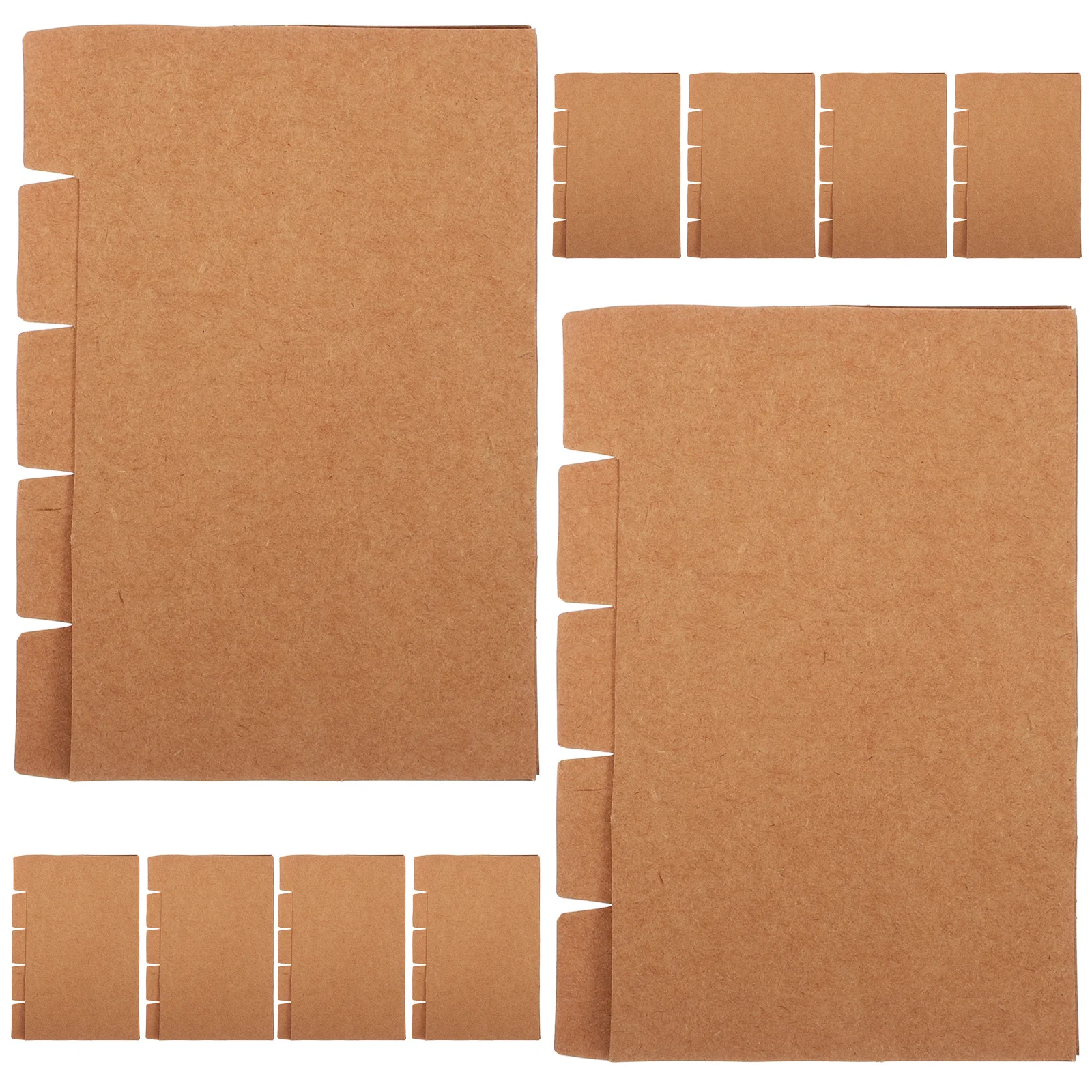 20 مجموعة من فواصل الورق لبطاقات فهرس أكسفورد لأجهزة الكمبيوتر المحمول ومستلزمات مقسم البطاقات ودليل التخزين #6