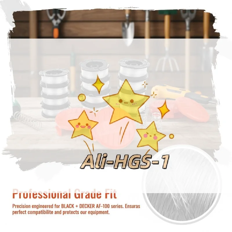 

Сменная катушка AF100 для триммера Black and Decker: прочная нейлоновая леска для эффективной стрижки травы в саду и на газоне