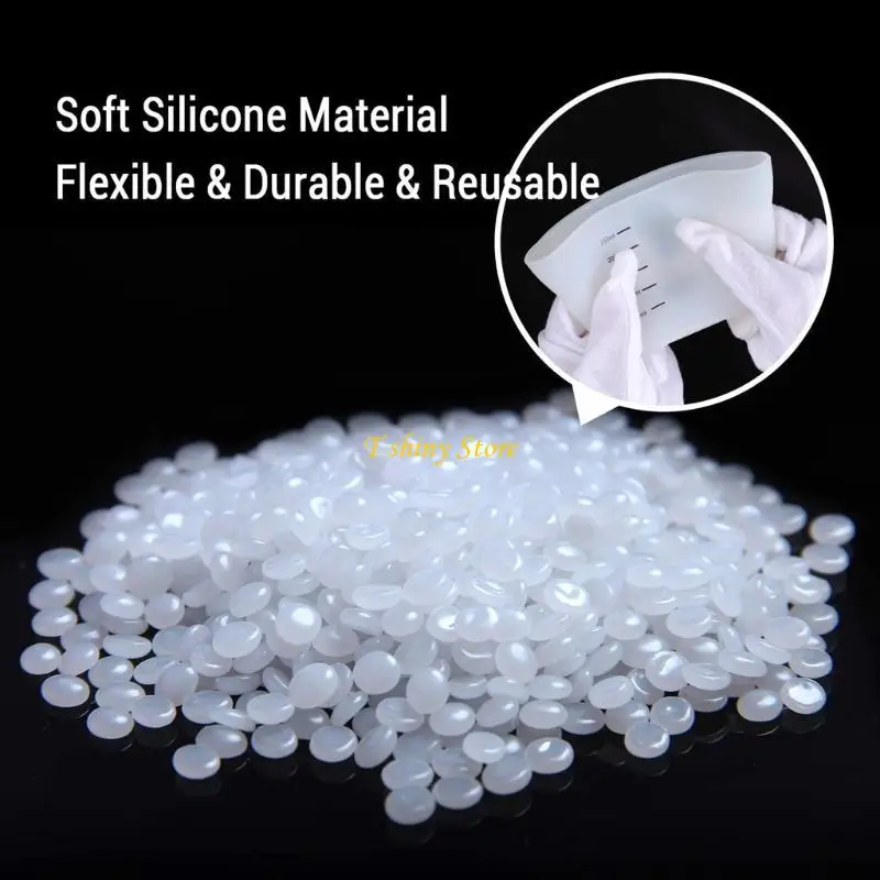 N58F 500ml & 250ml Large Silicone Measuring Cups Resin Mixing Cups for Epoxy Jewelry Casting Molds Acrylic Paint Pouring