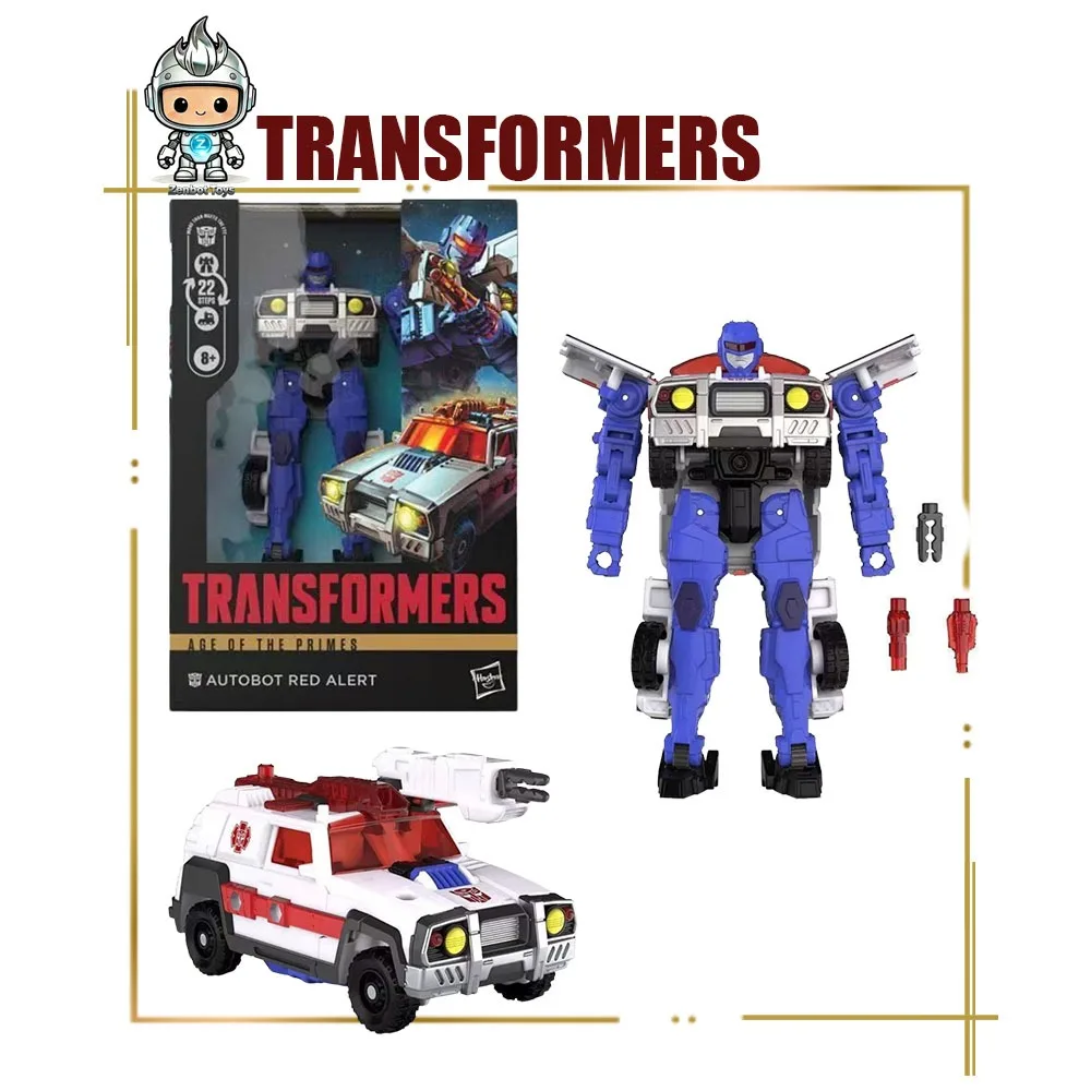 

Transformed toys Age Of The Primes Autobot Red Alert Model Robot Collection Action Figures Toy Gifts