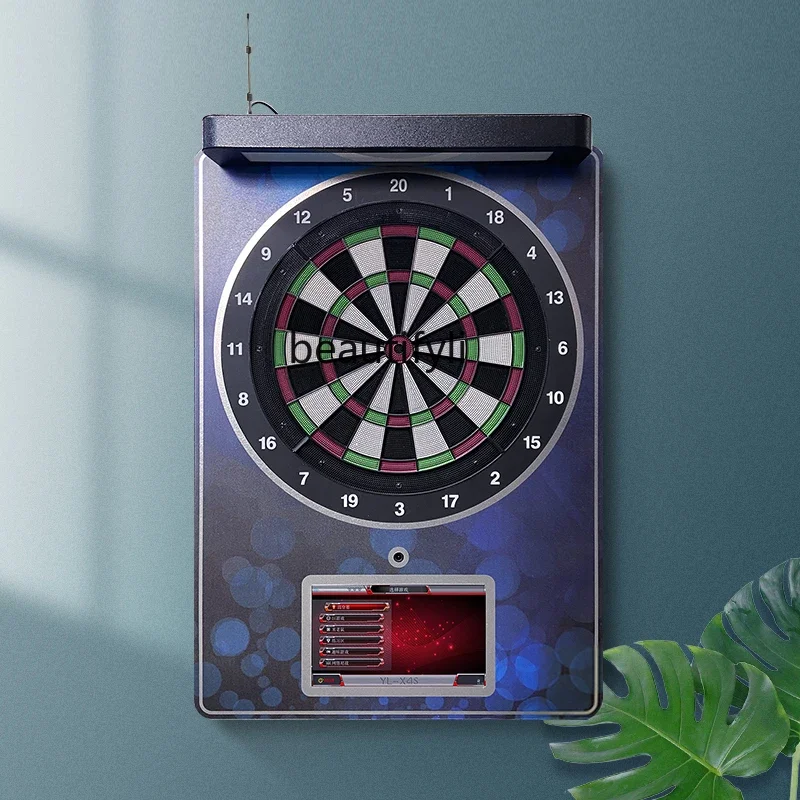 Networked electronic bar soft dart machine household automatic wall-mounted target disc