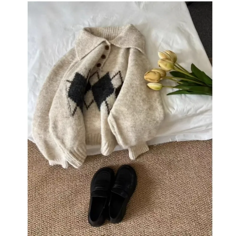 

Pullovers Womens Wool Lakeside Retreat Water Adjacent Relaxation Shoreline Rest Peaceful Setting Calm Environment Tranquil Loose