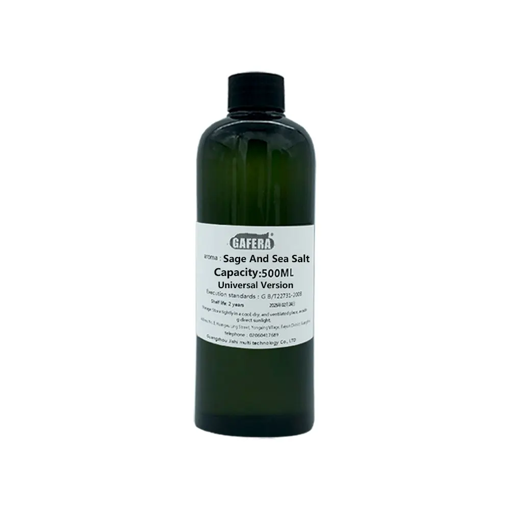 GAFERA 500 مل (16.9 أونصة سائلة) زيت الكمثرى الإنجليزي فريسيا/الأرز العطري - لموزع قصب الفندق/الغرفة/المرحاض والعلاج العطري عديم اللهب