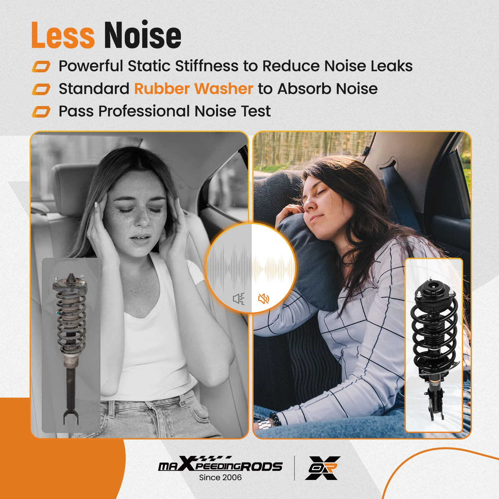 Quick Complete Front Strut Spring Assembly For Dodge Grand Caravan 2011-2018