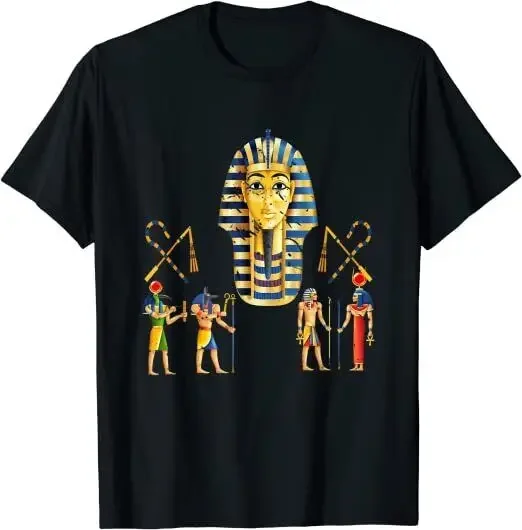 Ancient Egypt Egyptian Pharaoh Egypt Best Gift Idea T-Shirt High Quality 100%Cotton Short Sleeve