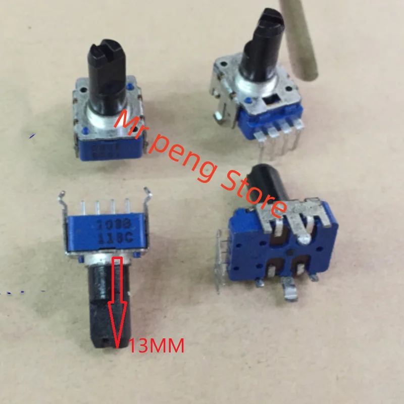 

5pcs for ALPS RK11 model K1130A0M Potentiometer B10K has a shaft length of 13mm