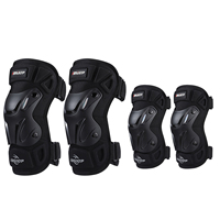 BSDDP Universal Adult Bicycle Bike Motorcycle Riding Knee Support Protective Pads for Motorcycle Cycling Racing Four Seasons