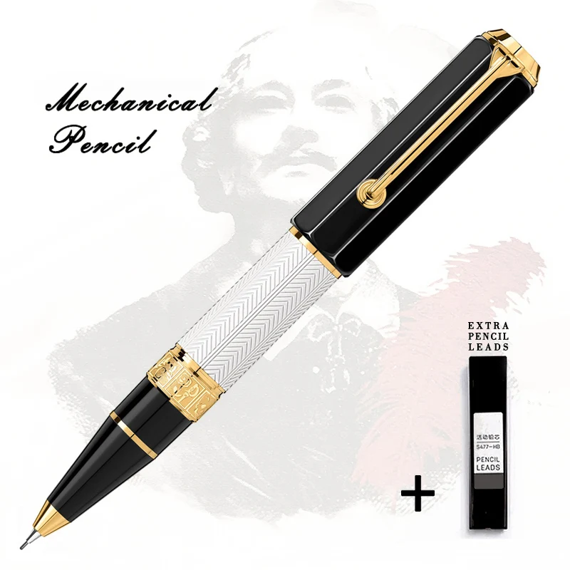 

AGD Premier 1:1 Quality Great Writer William Shakespeare MB Mechanical Pencil Luxury Stationery With Serial Number 6836/9000