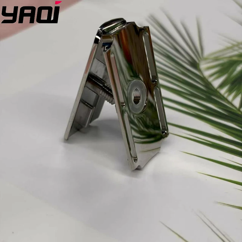 ‌2026 New Arrival！YAQI Durability 316 Stainless Steel Polished Safety Razor Head For Men, 1.05mm Gap Precision Shaving Tool