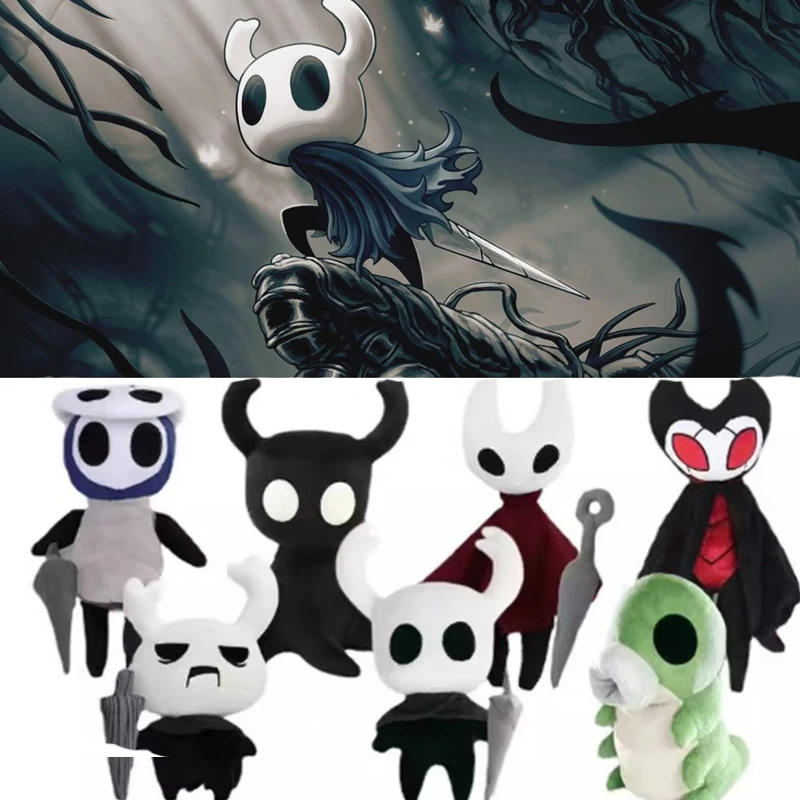 

Hollow Knight Zote Plush Toy Game Hollow Knight Plush Figure Doll Stuffed Soft Gift Toys for Children Kids Boys Christmas