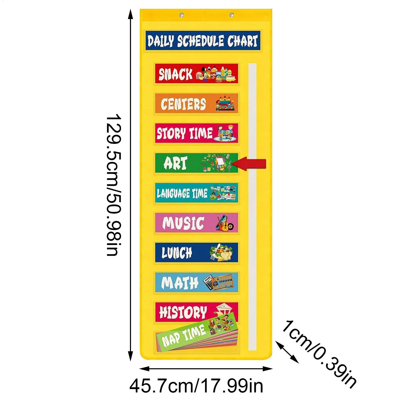 毎日のスケジュールポケットチャート 朝と午後のクラススケジュール 保育園学校教室の装飾 家庭用就学前の装飾