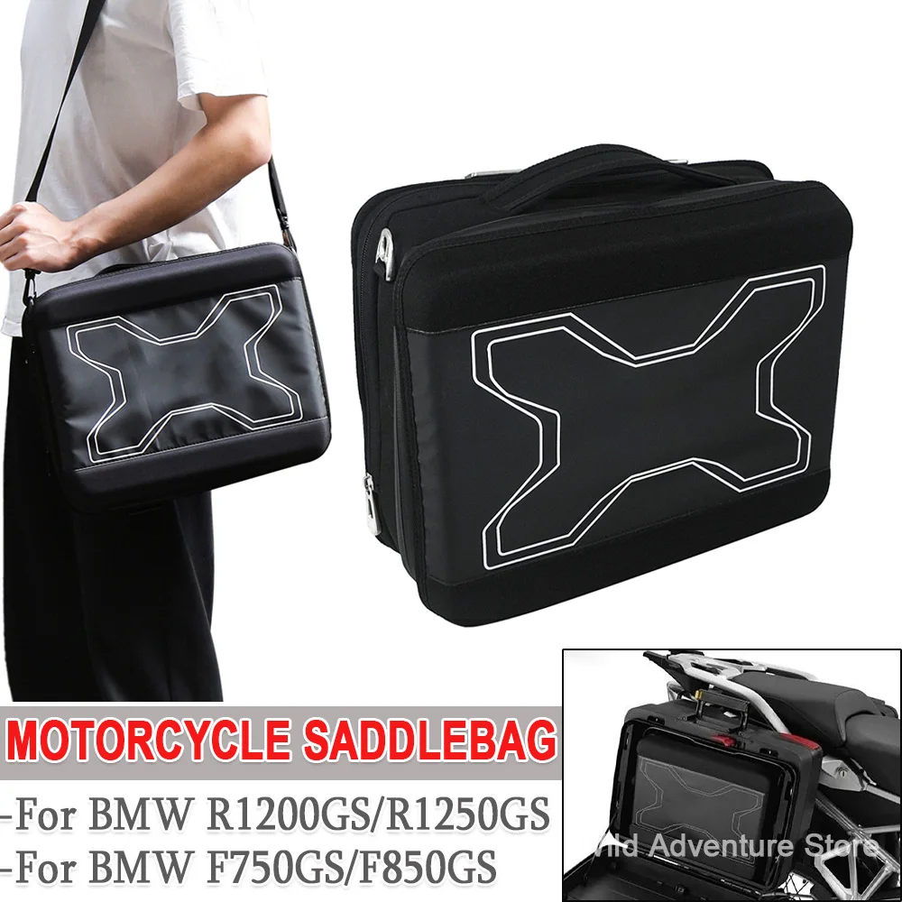 

Внутренняя сумка для мотоциклетного багажа, расширяемая, для верхнего кофра, боковых кофров и седельных сумок, для BMW R1250GS R1200GS Adventure R 1250 1200 GS 1200 LC ADV