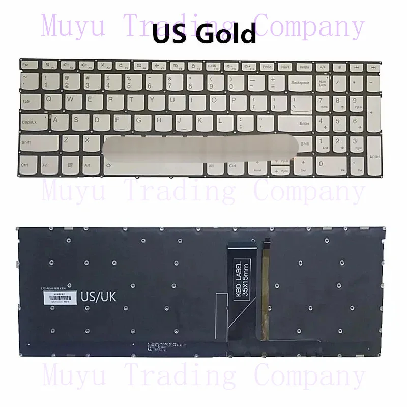 New Original laptop US backlight keyboard for Lenovo Yoga C740-15 C740-15IML 5cb0u43851