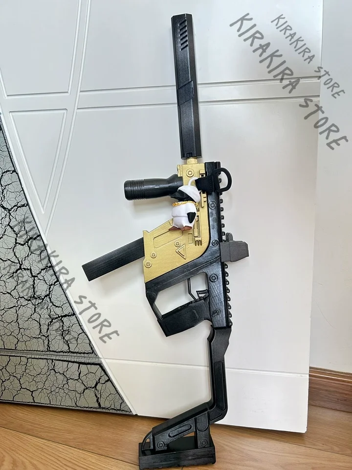 

Exusiai Arknights Cosplay Submachine Gun Costumes Props Mascot Figurine Equipment Otaku Hallowmas Manga Merchandise Ornament