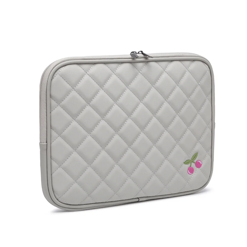 

Cherry embroidered liner bag 11/13 inch universal shockproof and scratch-proof laptop bag