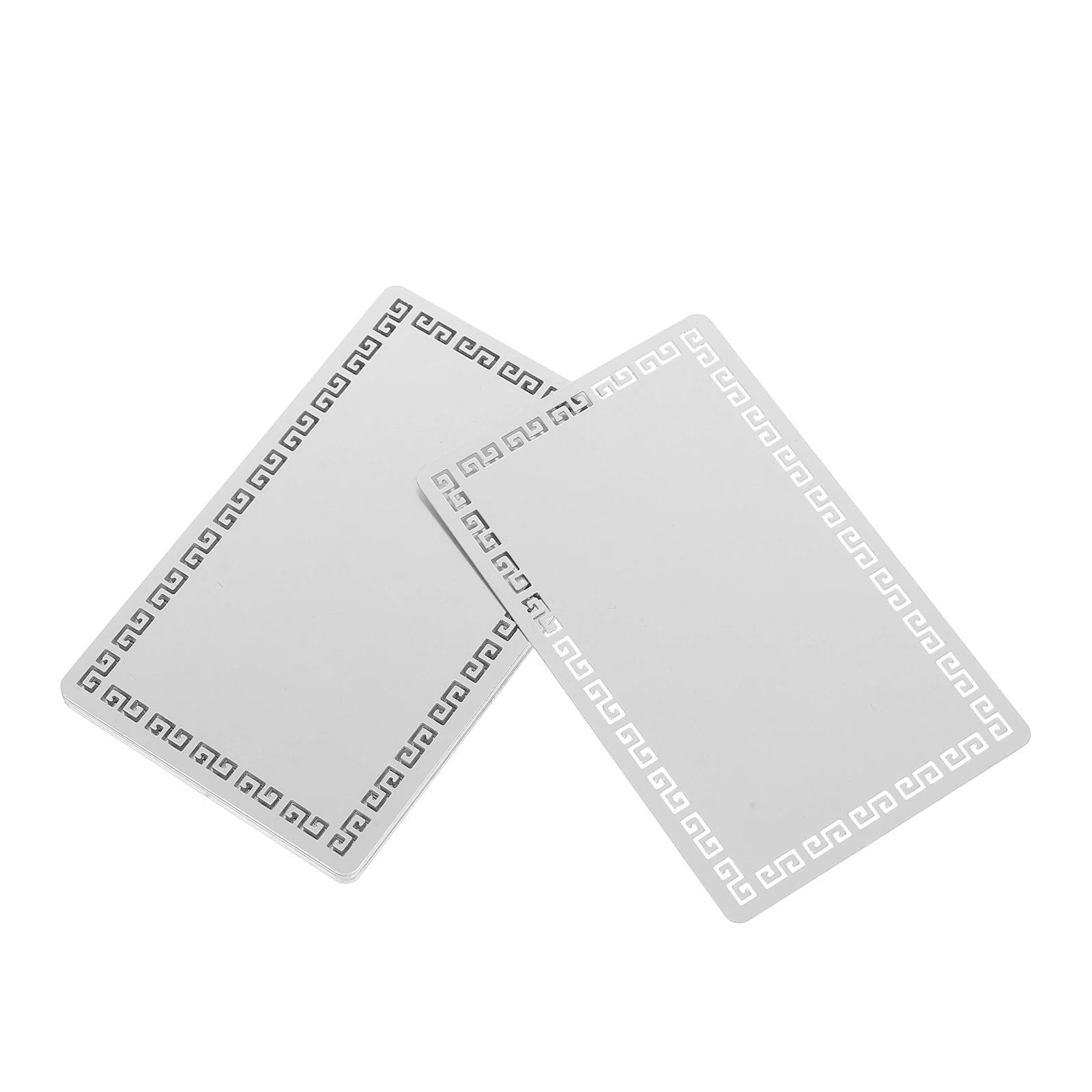 

10pcs 86x54mm Engraving Cards 0 45mm Thick Business Name Membership Engraving Blanks Products Business Cards Tags Labels