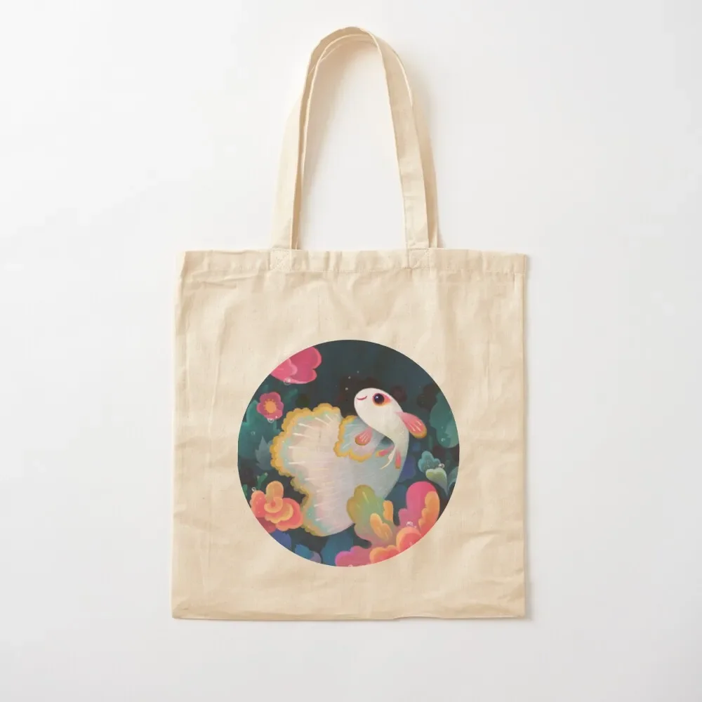 

Flower guppy Tote Bag Custom bag cute tote bag Women's shopping