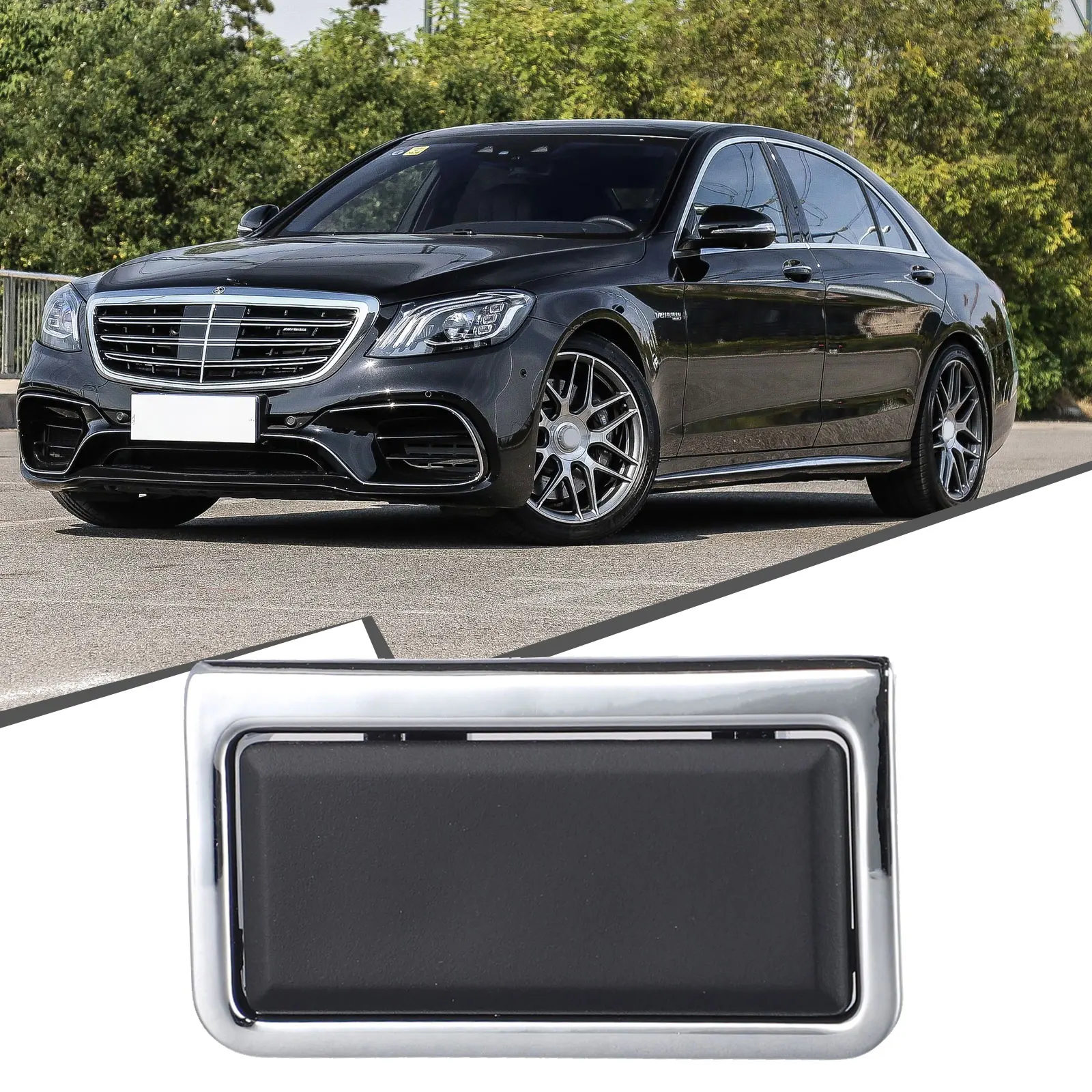

Для Mercedes W221 подлокотник ящик для хранения кнопочный переключатель прямая замена для S Class 2005 2013, пластиковый материал