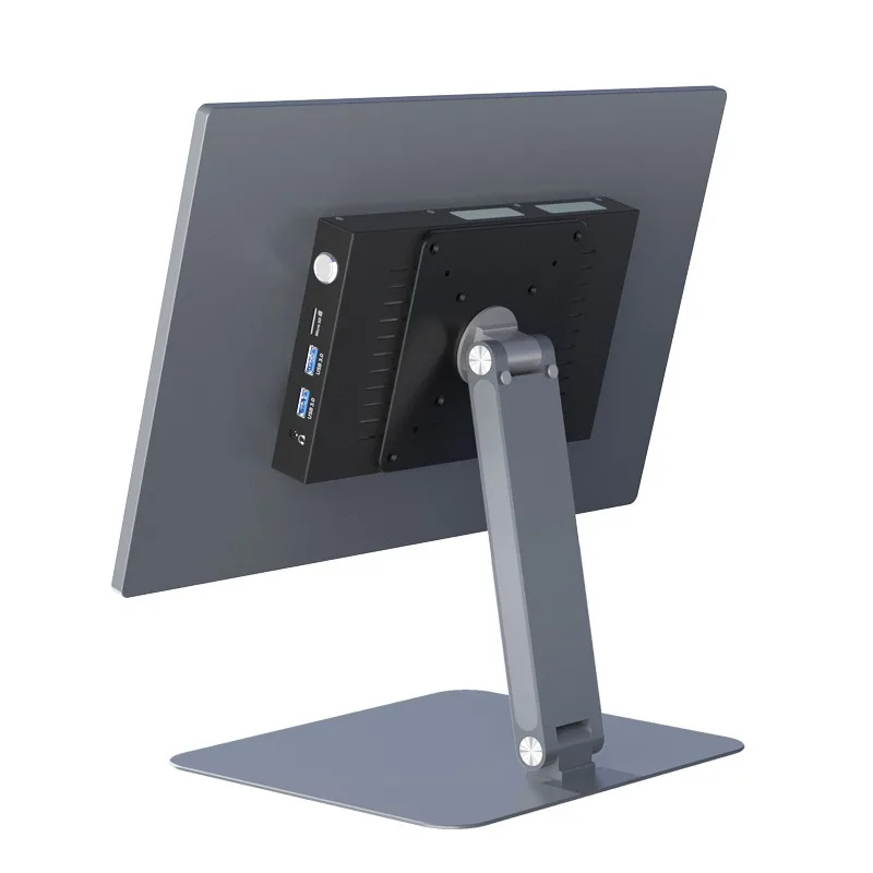

15,6-дюймовый промышленный панельный ПК Android с поворотным вертикальным/горизонтальным экраном, настенным креплением и сенсорным управлением, моноблок для умного производства