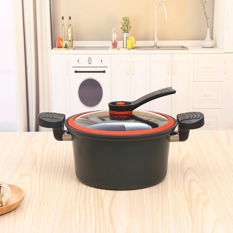 3.5L Pressure cooker large-capacity low-temperature cooking rice stone electric pressure cooker light metal pressure cooker