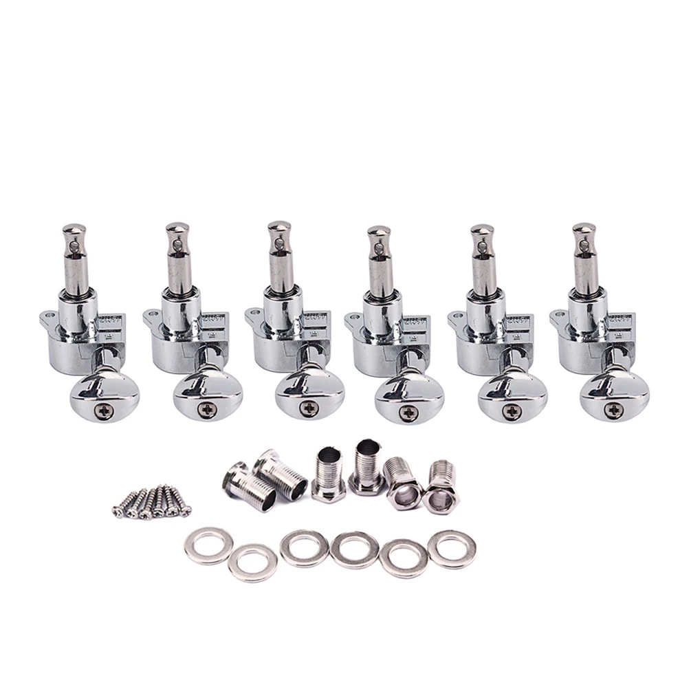 

Guitar Tuning Pegs Vintage Machine Heads Replacement Components for Electric Guitar Strong Strings Improve Sound